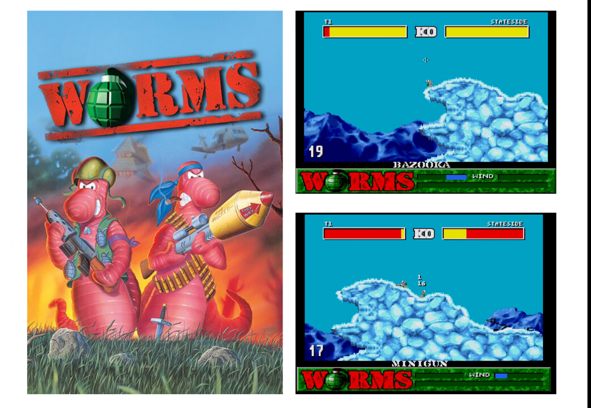 download free worms evercade