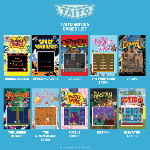 Evercade Alpha Taito (pre-order Nov 12) - Image 2