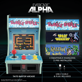 Evercade Alpha Taito (pre-order Nov 12)
