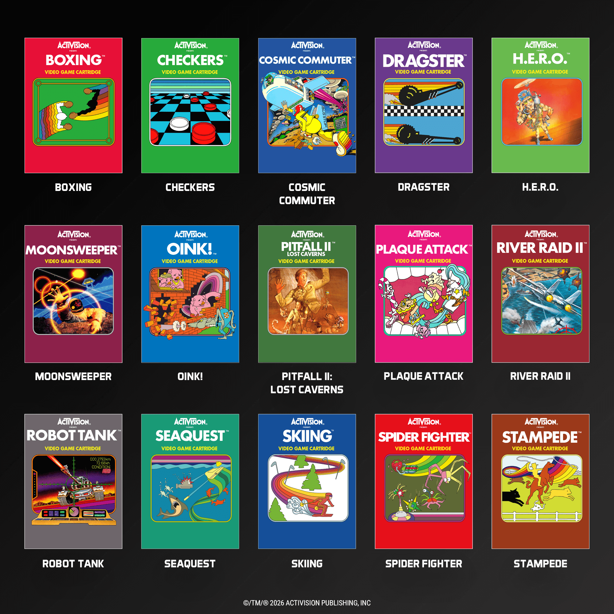 Evercade Activision Collection 2 (pre-order April 30, 2026) - Image 2