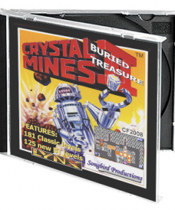 Crystal Mines II: Buried Treasure black PCB