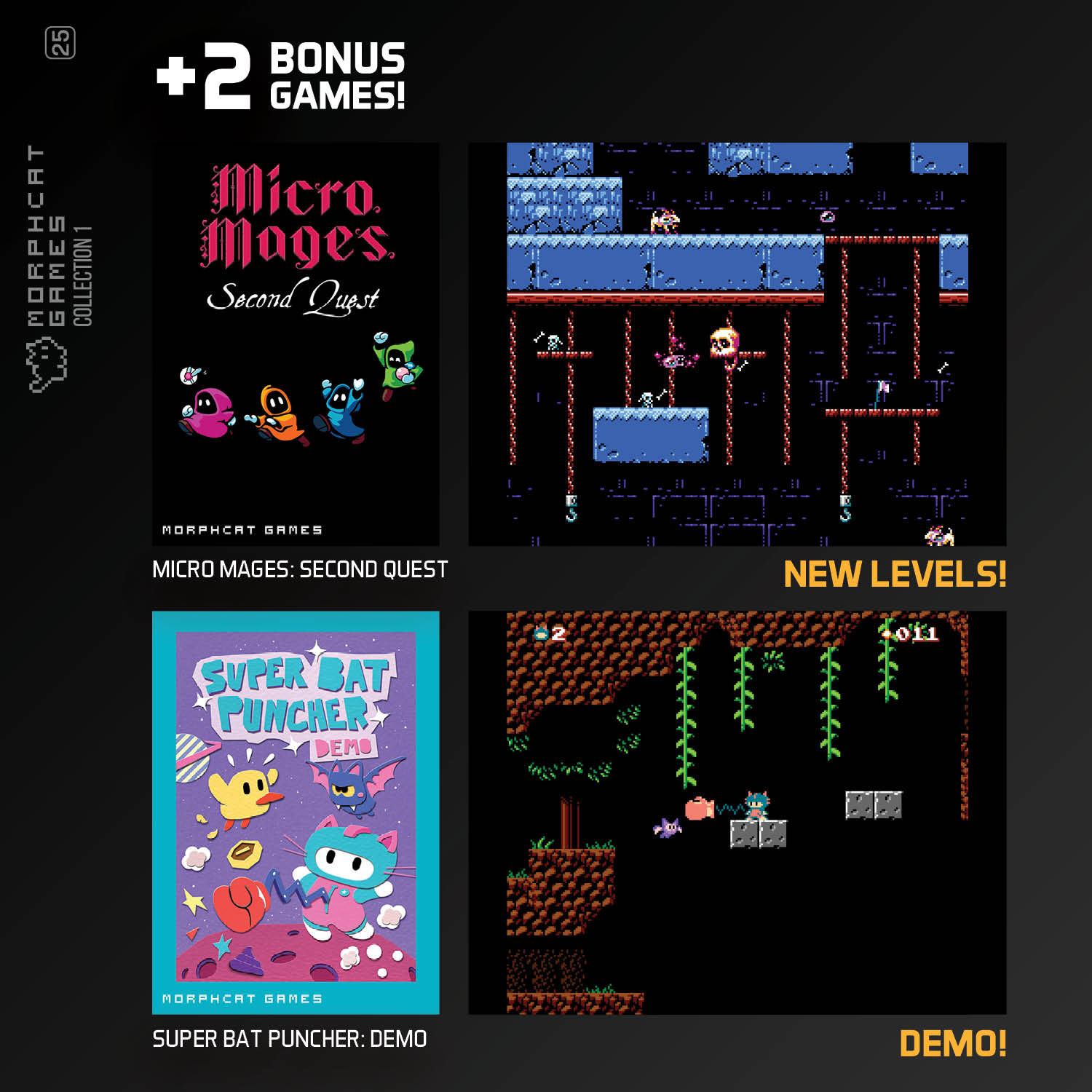Evercade Morphcat Games Collection #1 - Image 2