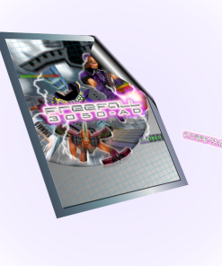 Freefall 3050 AD poster & pin
