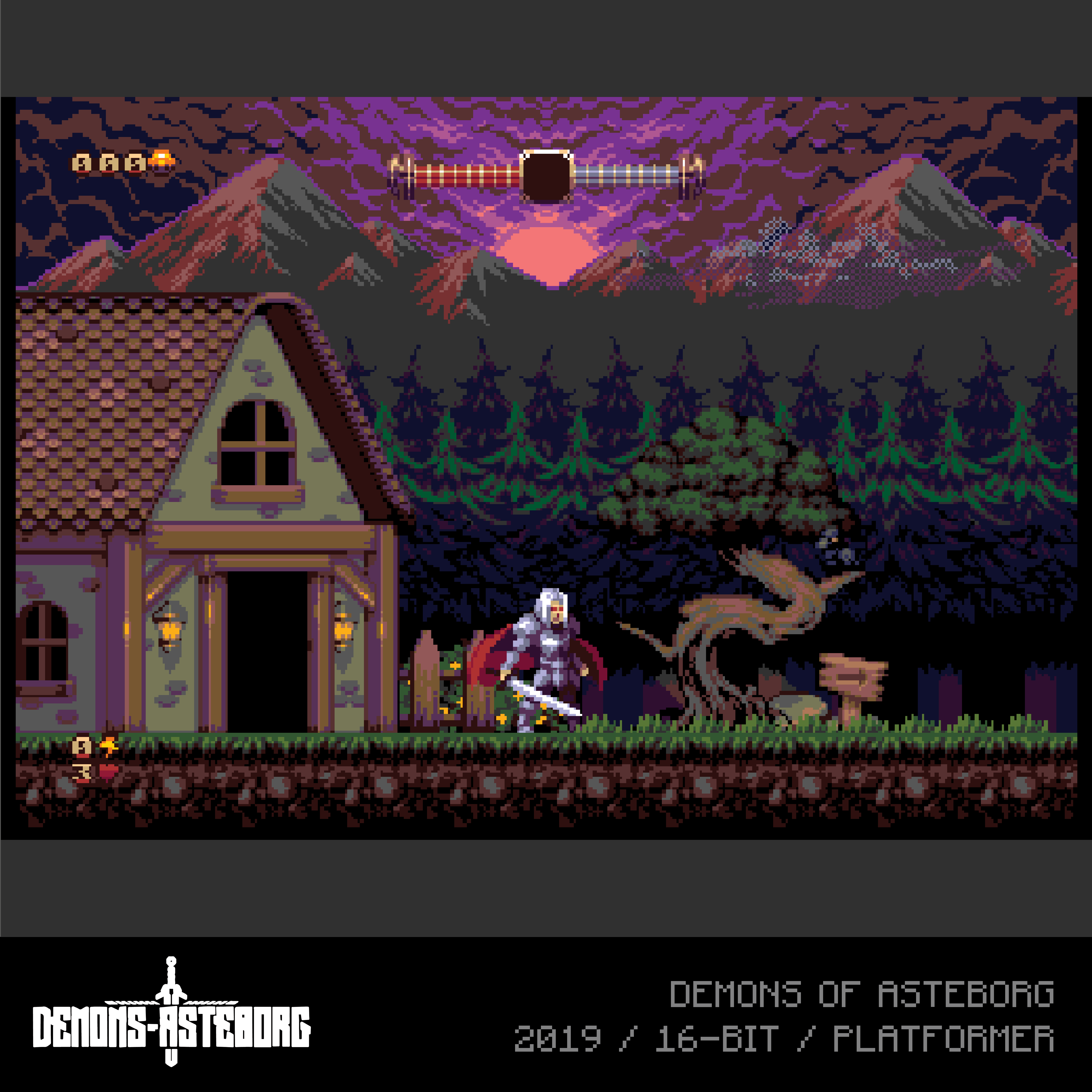 Evercade Demons of Asteborg / Astebros - Image 2
