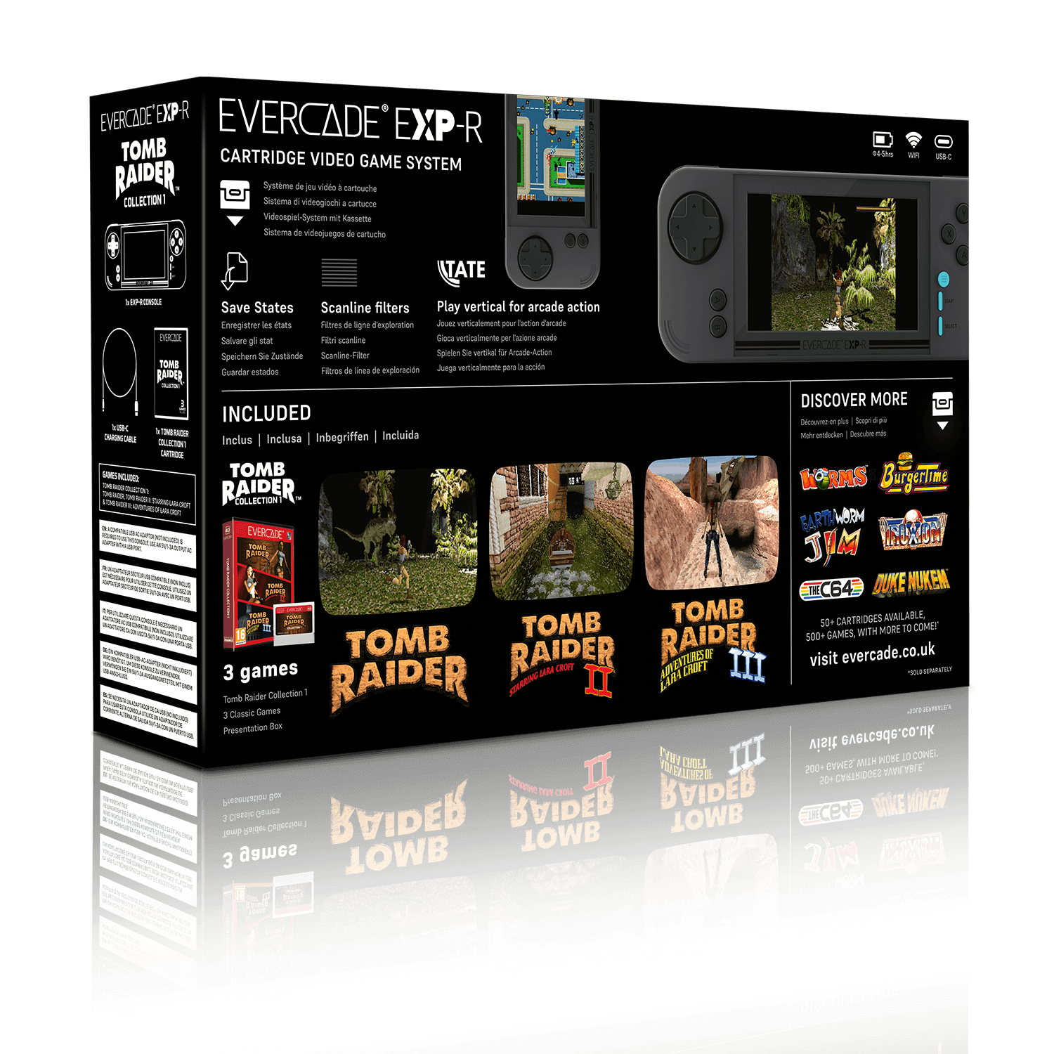 Evercade EXP-R + Tomb Raider - Image 2