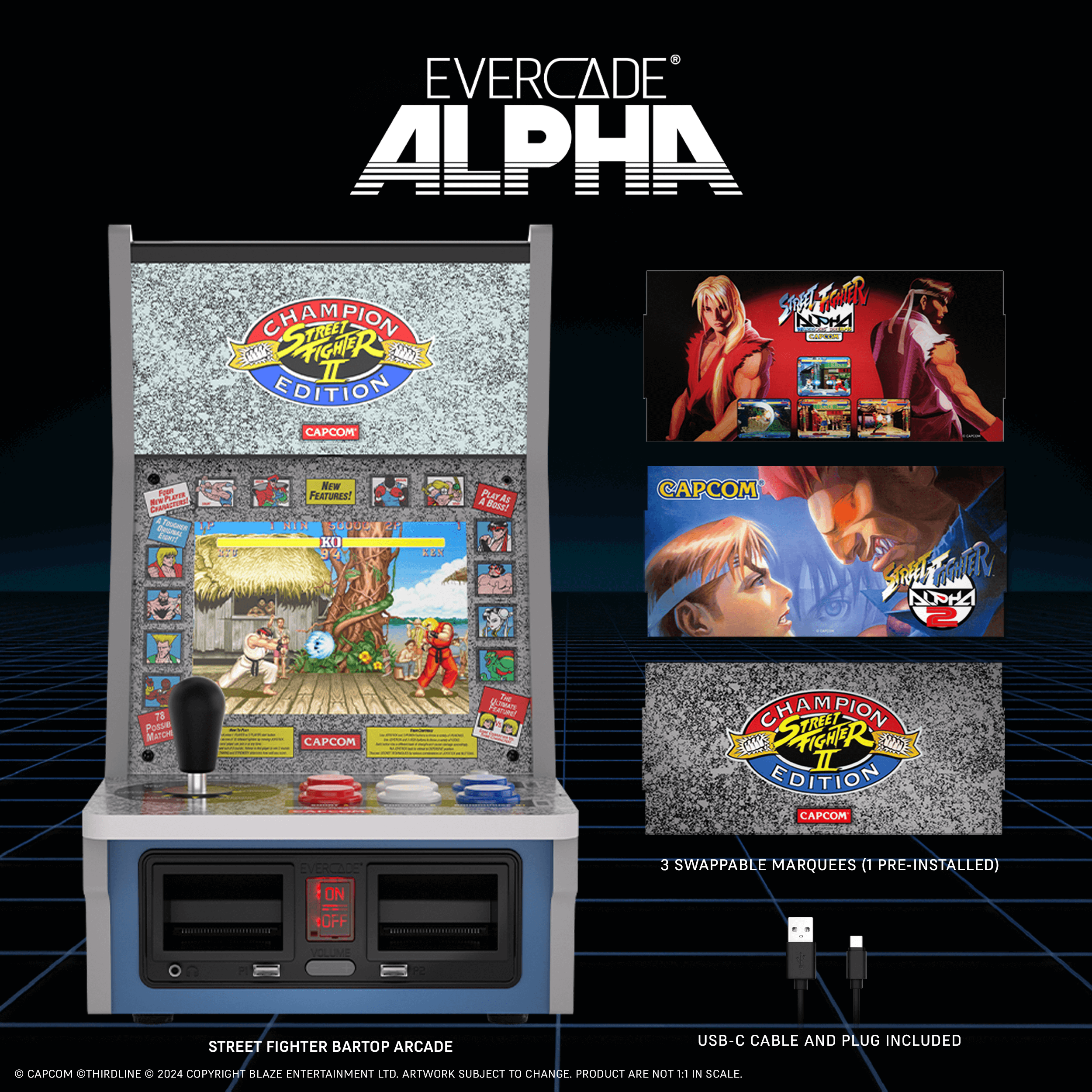 Evercade Alpha Street Fighter