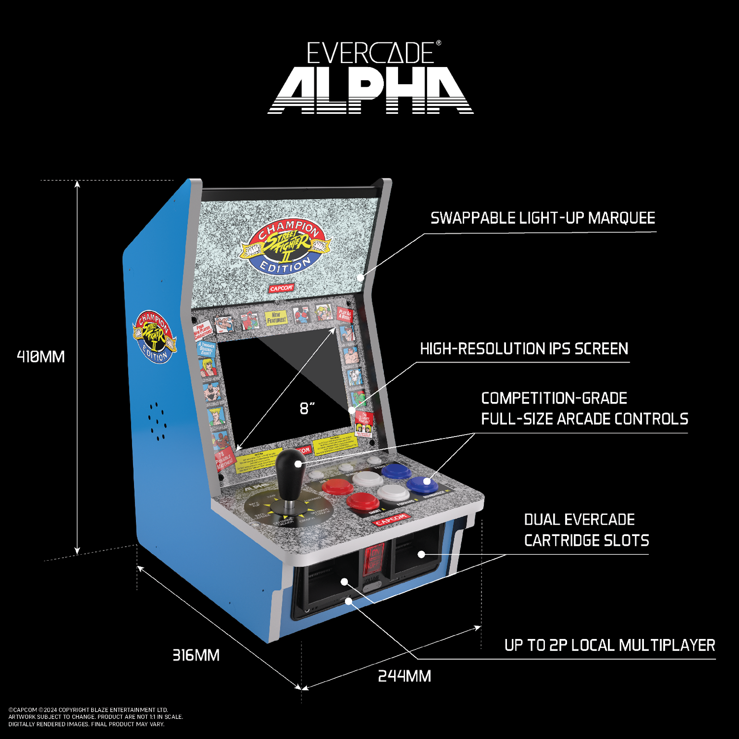 Evercade Alpha Street Fighter - Image 2