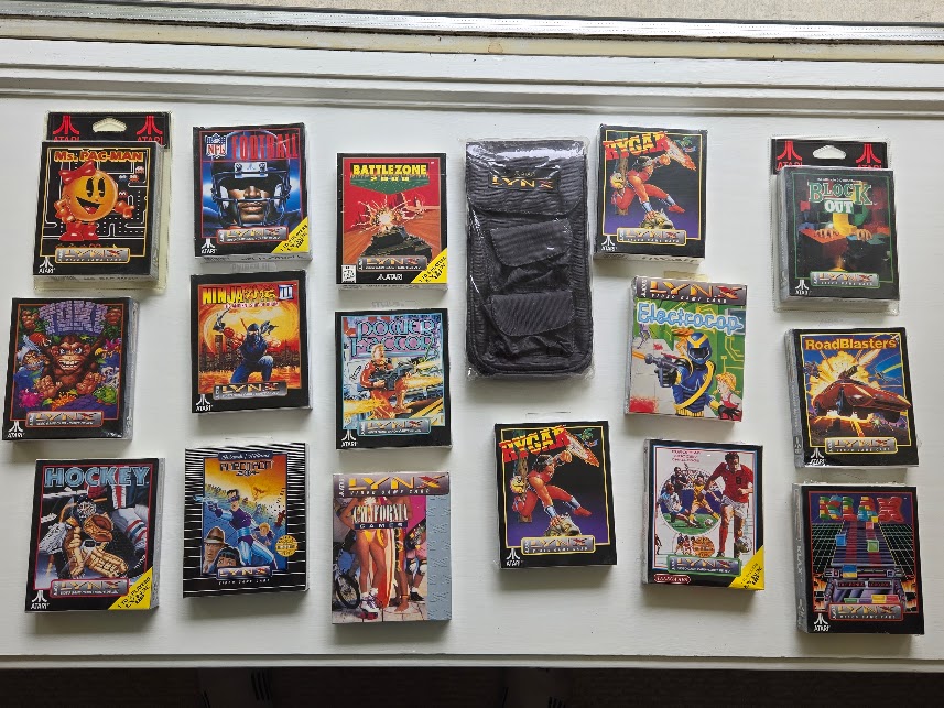 New Old Stock Lynx games