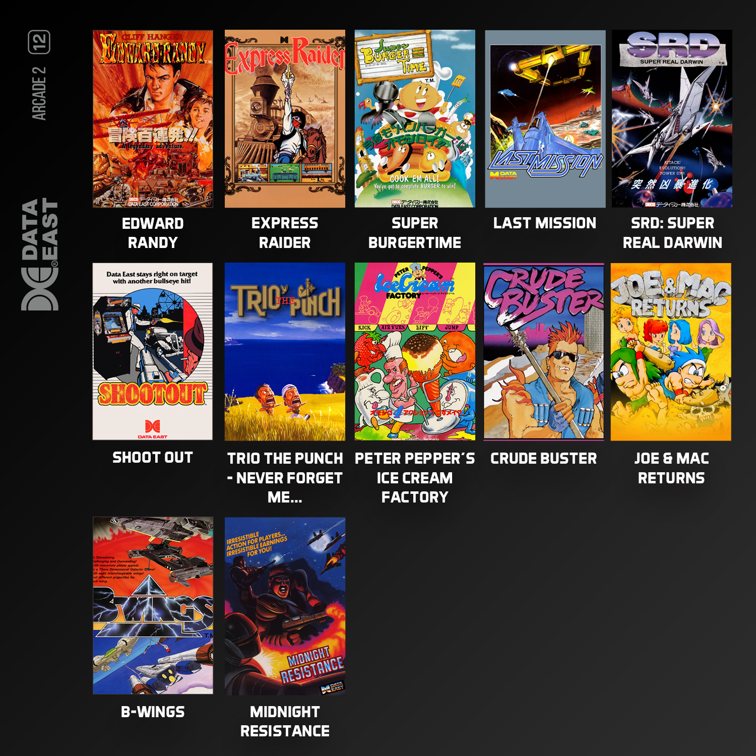Evercade Data East Arcade Collection #2 - Image 2