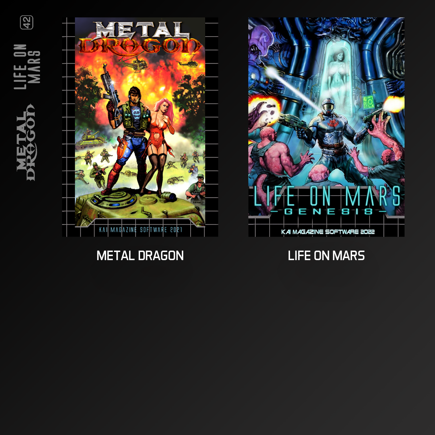 Evercade Metal Dragon / Life on Mars Collection - Image 2