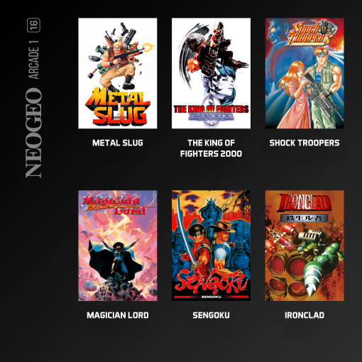Evercade NEOGEO Arcade #1 – Songbird