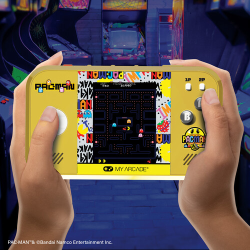 My Arcade Pac-Man 45th Anniversary Pocket Player Max with Travel Case - Image 3