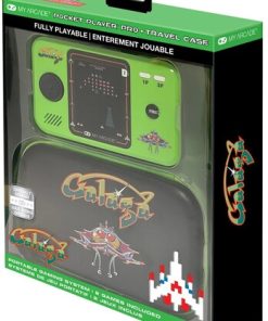My Arcade Galaga Pocket Player Pro with Travel Case