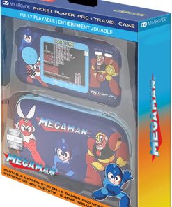 My Arcade Mega Man Pocket Player Pro with Travel Case