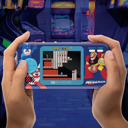 My Arcade Mega Man Pocket Player Pro with Travel Case - Image 3