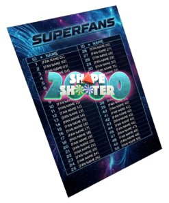 Shape Shooter 2000 Superfan
